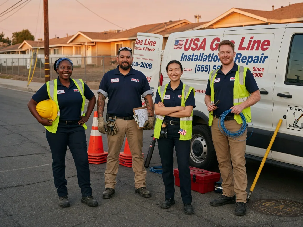 Gas Line Installation company in Aimwell, LA